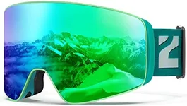 ZIONOR Ski Goggles, X12 100% OTG Sn