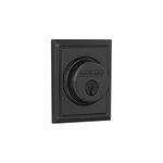 Schlage B60N ADD 622 Addison Single Cylinder Deadbolt, Matte Black