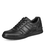 Mephisto VITO Randy Leather Sneaker for Men Black (Numeric_9_Point_5)