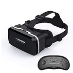 VR Headset with Remote Controller,3
