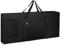 Tosnail 61-Note Keyboard Gig Bag, Soft Piano Case Padded with 6mm Cotton Piano Case with Handles - 39'' x 16" x 6''