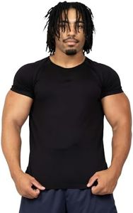 FREE THE SHEEP Zephyr Athletic Shirt | Our Ultra Soft Premium Athletic Wear Top for Men & Women | Breathable Athletic Fit Shirt for Gym, Training & Everyday Comfort Obsidian Black