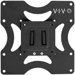 VIVO Basic TV Wall Mount Bracket for 23 to 37 inch Screens, Max 200x200mm VESA with Removable Mounting Plate, Black, MOUNT-VW2X2A