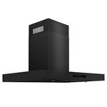 ZLINE 36 in. Wall Mount Range Hood in Black Stainless Steel (BSKEN-36)