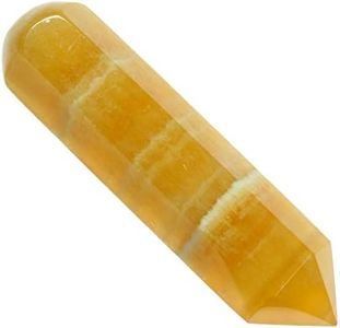 Orange Calcite Crystal Massage Wand (Extra Grade) ~75 x 20mm