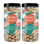 Farmley Roasted & Flavored Makhana I 166 gram, Himalayan Salted Flavoured, Crispy & Healthy (Pack of 2, Each- 83 gram)