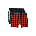 Tommy Hilfiger Cotton Classics Slim Woven Boxer 3-Pack, Cognac, Medium