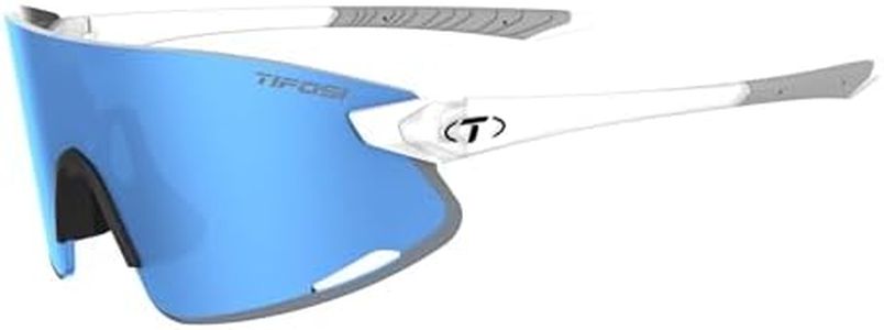 Tifosi Optics Vogel XC Sunglasses (Satin Clear, Sky Blue Mirror)