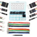 GH Connectors to Dupont 2.54 Pre-Crimped Cables and Connectors Kit Compatible with JST GH 1.25mm for Pixhawk Cube 6C 6X Pixhawk4 20cm Silicone Wire