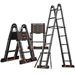 BotaBay Telescoping Ladder, 12.8 Ft