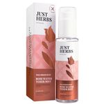 Just Herbs Ayurvedic Gulab Jal/Rose Water Spray Facial Mist Toner For Glowing Skin, Pores Minimising - Men & Women 100ml