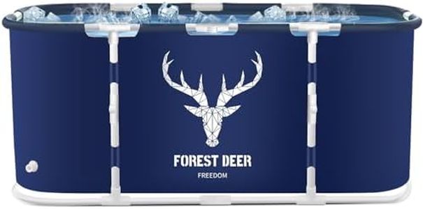 STARBRILLIANT 81Gallons (306L) Foldable Soaking Bathing Tub for Adults, Adult Spa Freestanding Bathtub for Recovery, Soaking Standing Bath Tub for Shower Stall, Separate Family Bathroom SPA Tub