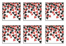 Beistle SCN313AZ6 Party Confetti, Black/Red