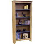 WATSONS MANHATTAN - 343 CD / 175 DVD/Blu-ray/Media Storage Shelves - Beech