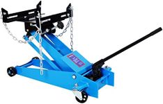 Floor Jack Automotive, Hydraulic Car Jack, Hydraulic Transmission Service Floor Jack 1/2 Ton (1000 Lb) Capacity Low Profile Hydraulic Floor Jack Hydraulic Trolley Service for Trucks Repair Blue