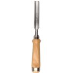 Atoplee Wood Carving Gouge Chrome Vanadium Steel Semi-Circular Carpenter Woodworking Chisel (18mm(3/4"))