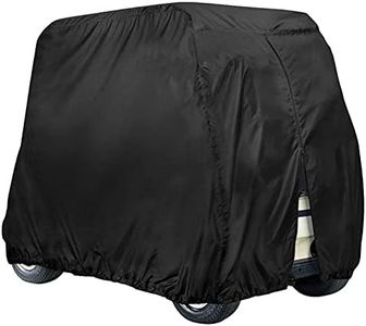 2 Passengers Golf Buggy Cart Cover Rain Snow Protect for EZ Go Club for Yamaha