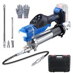 Electric Grease Gun Compatible with Makita 18V Battery, 12000PSI, 5.3 oz/min Flow, Cordless Grease Gun, 90° Swivel Coupler, Efficient for Truck, Construction, Farm (Not Include Battery)