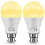 LOHAS-LED B22 Bayonet Light Bulb, 2 Pack B22 LED Bulbs 17W, Equivalent to 150W Incandescent Bulb, Warm White 2700K, 1600Lm, Non-Dimmable, 230V, Energy Saving Light Bulbs