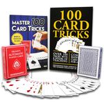 The Ultimate Card Magic Kit Encyclopedia of Card Tricks Set with Pro Svengali, Stripper and Invisible Decks For Adults or Kids