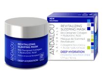 Andalou Naturals DEEP HYDRATION Revitalizing Sleeping Mask, Rose, 1.7 fl oz