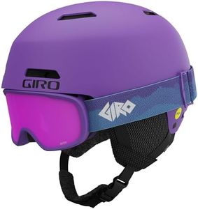 Giro Crue MIPS Kids Snow Helmet Goggle Combo Matte Purple X-Small