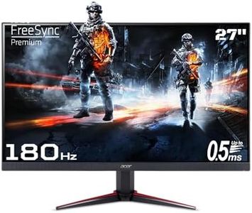 Acer Nitro VG270 M3 27 Inch Full HD Monitor with LED Backlight IPS Gaming I 0.5 Ms Response I 180Hz Refresh Rate I SRGB 99%, HDR 10 I 2xHDMI, 1xDP I Stereo Speakers I AMD Radeon Free Sync (Black)