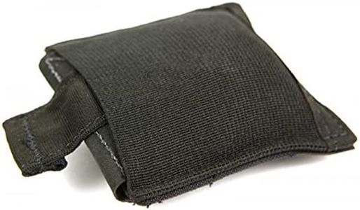 Blue Force Gear Ultralight Small MOLLE Dump Pouch - Black - 2 x 2 MOLLE, Easy Attach, Military-Grade - 3 x 3.5 x 1 Inch