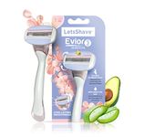 LetsShave Evior 3 Sensitive Razor, 1 Pc