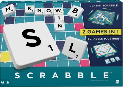 Mattel Scrabble Board Game – Classic UK Edition