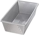 USA Pans 9 x 5 x 2.75-Inch Loaf Pan, Aluminized Steel with Americoat