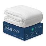 Olive + Crate Viscose from Bamboo Queen Size Comforter | Cooling Duvet Insert, Down Alternative Blanket, Extra Fluffy, White Comforter for Restful Sleep