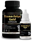 KamaSutra Gold Ayurvedic Capsules and Oil, 30mL