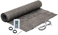 24 sq. ft. WarmStep Wood Floor Heating Kit: (1) 3x8 ft. mat, (1) TH114 Manual Thermostat, (1) Backup Floor Sensor