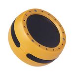 Halilit Hi-Lo Hand Shaker. Hand Percussion Musical Instrument. Percussionists of All Levels. Teens & Adults. Durable Easy Grip (Yellow)