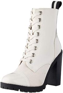 BCBGeneration Women's Paulina Fashion Boot, White, 10 M US