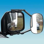 2 x Vision mirrors 4x4 caravan towing mirror