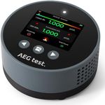 AEGTEST HOUND-1085 Radon Detector, TFT LCD, Rechargeable, Compact Design, Long-Term Monitoring for Home & Basement, Easy to Use, Audible & Visual Alarms, pCi/L or Bq/m³ – Blue