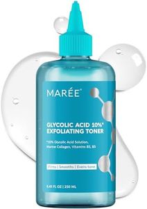 MAREE Glycolic Acid Toner 10% Facial Polish - Exfoliating Toner for Face - Glycolic Acid Toning Solution - Face, Scalp & Underarms Exfoliant Spray Alternative - Pure Acido Glicolico para Manchas