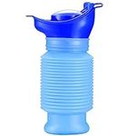 Topcloud Shrinkable Urinal, 750ml Male Female Portable Mobile Toilet Potty Pee Urine Bottle, Reusable Emergency Urinal for Camping Car Travel Traffic Jam and Queuing