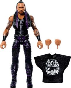 Mattel WWE Elite Action Figure & Accessori, 15,2 cm da collezione Damiano Sacerdote con 25 punti di articolazione, aspetto realistico e mani intercambiabili