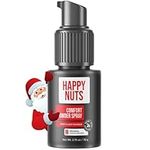 Happy Nuts Mens Comfort Powder Spray: Anti Chafing & Deodorant, Aluminum-Free, Sweat and Odor Control for Groin and Men's Private Parts