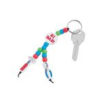 Fun Express #1 Dad Tool Beaded Keychain - Makes 12 - Father's Day Craft Gifts for Kids