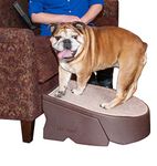 Pet Gear Stramp Stair and Ramp Combination, Dog/Cat Easy Step, Lightweight/Portable, Sturdy