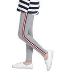 KYDA KIDS® Cotton Girls Stretchable Leggings for Dance, Yoga, Running & Exercise (Pack of 1) Melange