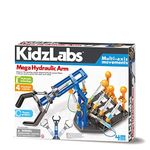 4M 403427 Mega Hydraulic Arm, Discover the amazing science behind hydraulic power, Multi-access Robot Kit, Science and Technology for Boys and Girls Ages 8+