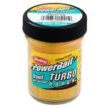 Berkley PowerBait Turbo Dough Trout Bait, Rainbow, Fishing Dough Bait, Scent Dispersion Technology, Irresistible Scent and Flavor, Moldable and Easy to Use