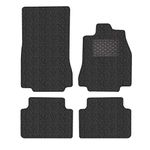 Nicoman Spaghetti All-Weather Fully Tailored Car mats Fit【2007-2015 Jaguar XF Saloon/Estate X250 】(Full Set 4-Piece,Charcoal)