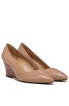 Franco Sarto Women's Frankie Pump, Cool Taupe Leather, 8