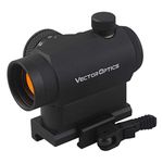 TAC Vector Optics Maverick 1x22 Tactical Compact Red Dot Sight Scope with Quick Release QD Mount For Rifles Handguns Airsoft Color Black